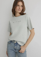 Resim Mavi Logo Kadın T-Shirt M1613147-70148