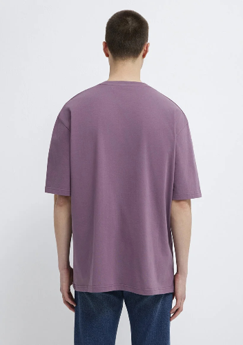 Resim Mavi Erkek T-shirt M0613093-70648