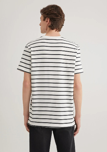 Resim Mavi Erkek T-shirt M0612420-86678