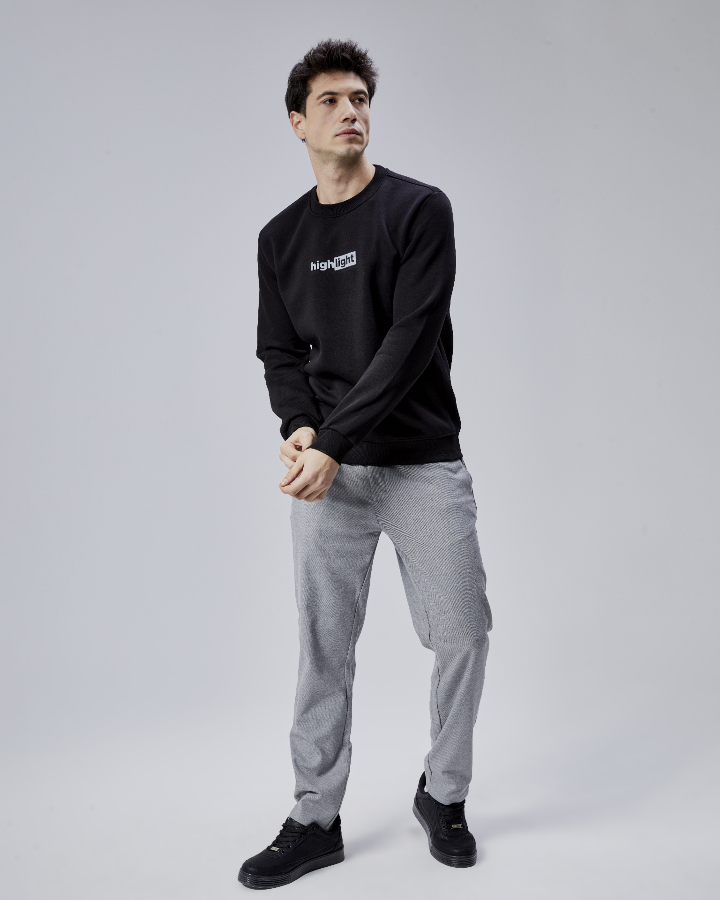 Resim Paul&More Erkek Sweat Model 5 O Yaka Baskılı