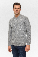 Resim SW2013700015 Polo Yaka Erkek Sweat