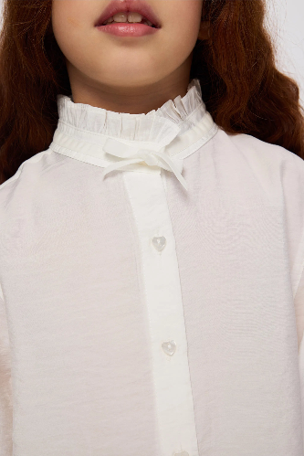 Resim Yenikoza Kız Çocuk Gömlek