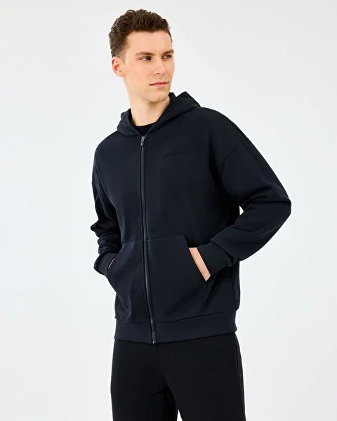 Resim Skechers M Essential Full Zip Hoodie  Erkek Sweat S2610014-3817