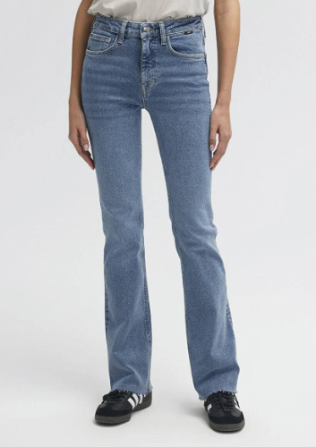 Resim Mavi Kadın Jean Pantolon M101225-35482