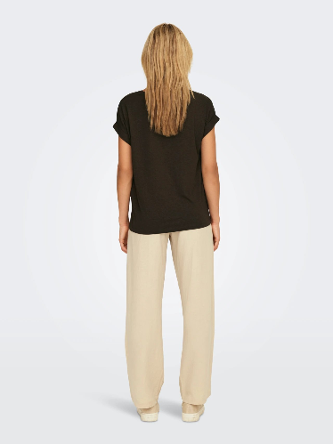 Resim Only Onlmoster S/S O-Neck Top Noos Jrs Kadın T-shirt 15106662