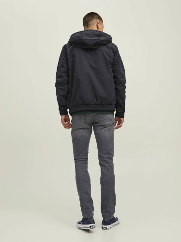 Resim Jack & Jones Jjerush Hood Bomber Noos Erkek Mont 12200208