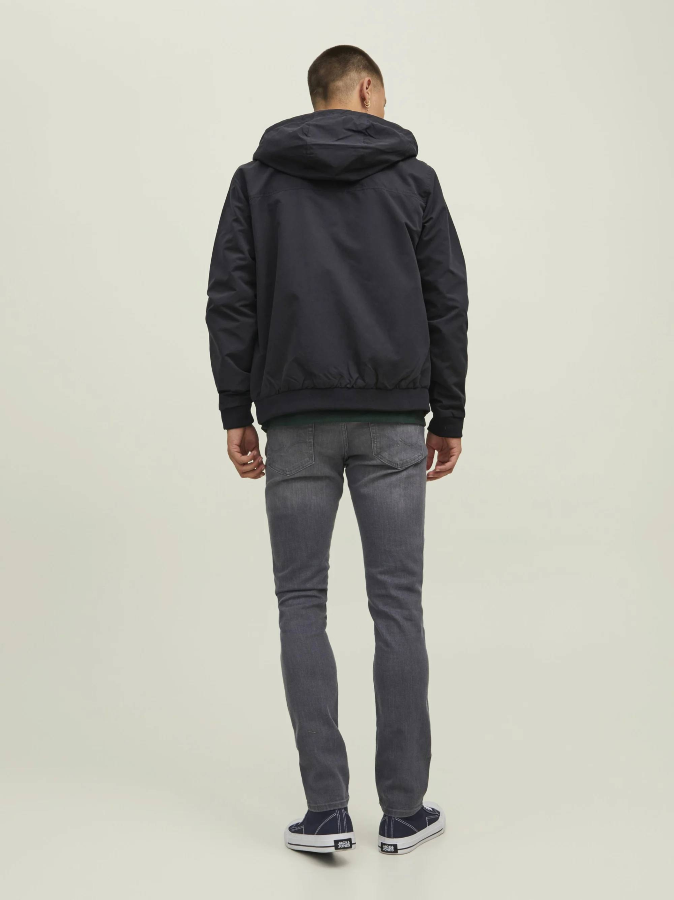 Resim Jack & Jones Jjerush Hood Bomber Noos Erkek Mont 12200208
