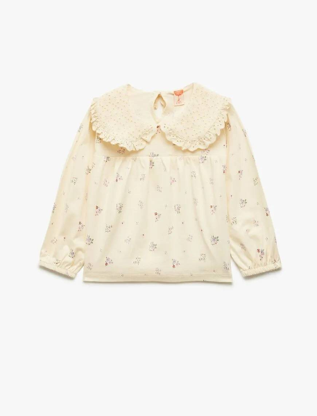 Resim Koton Kız Bebek Sweat 6WMG10092AK