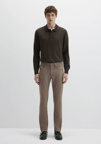 Resim Mavi Marcus Erkek Kanvas Pantolon M0035189452