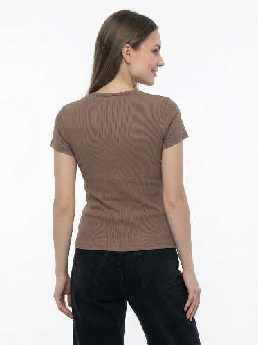 Resim Loft Kadın Kısa Kol T-shirt LF2043599