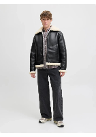 Resim Jack & Jones Jorliverpool Aviator Jacket Sn Erkek Mont 12282948