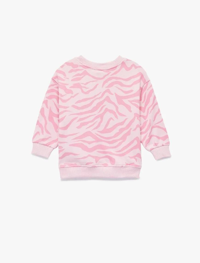 Resim Koton Kız Bebek Sweat 6Wmg10078Ak
