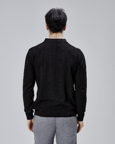 Resim Paul&More Erkek Triko Kazak 17271 Fermuarlı Polo