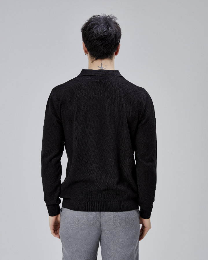 Resim Paul&More Erkek Triko Kazak 17271 Fermuarlı Polo