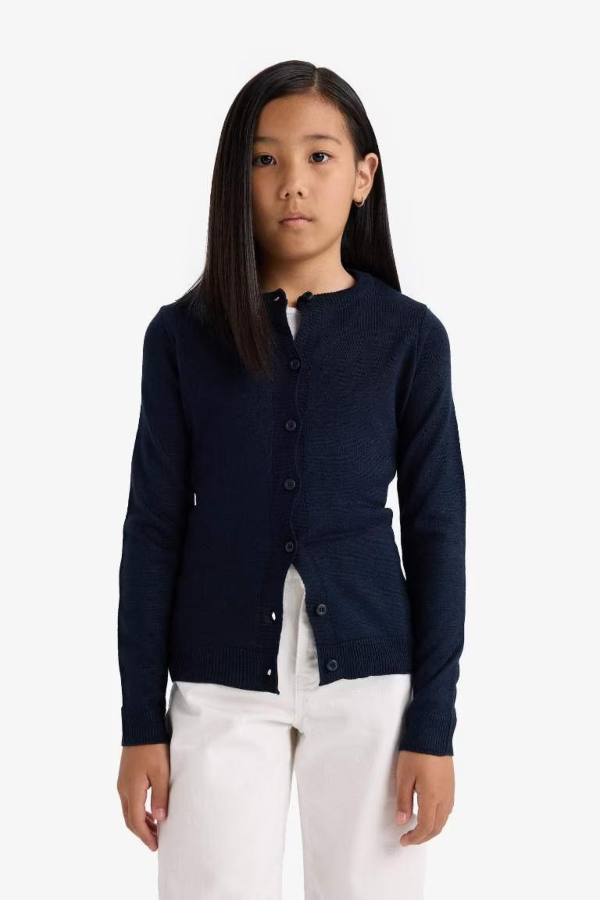 Resim Defacto Kız Çocuk  Hırka N8407A6/NV251