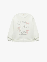 Resim Koton Kız Çocuk Sweat 6Wkg10358Ak