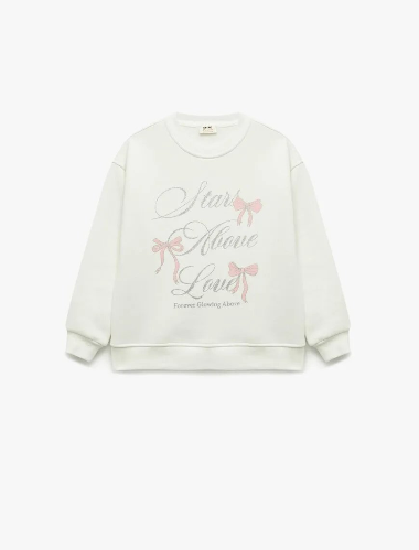 Resim Koton Kız Çocuk Sweat 6Wkg10358Ak