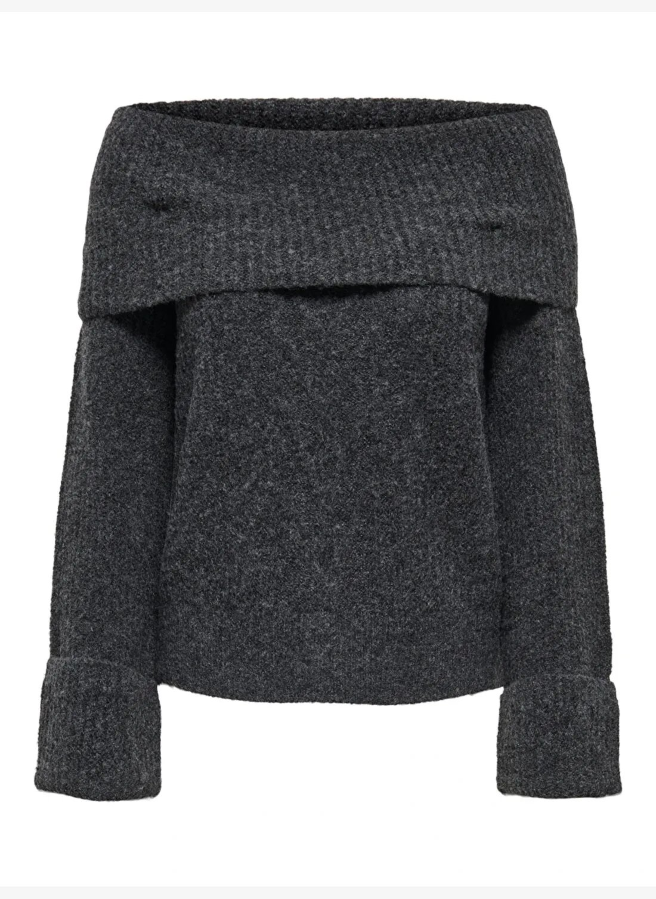 Resim Only Onlluna Ls Off Shoulder Pullover Knt Kazak 15352271