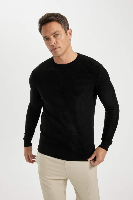 Resim Defacto Erkek  Kazak C9618AX/BK27