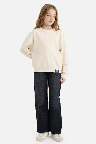 Resim Defacto Kız Çocuk Sweat E6842A8/ER98