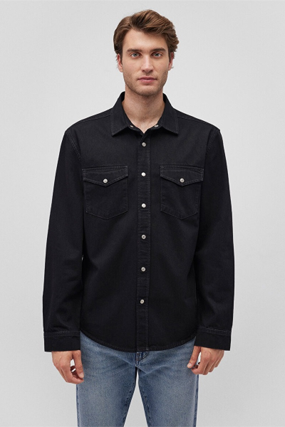 Resim Mavi Ted Deep Erkek Gömlek M0210909-87934