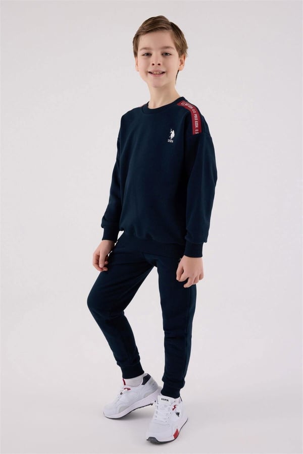 Resim U.S. Polo Assn Kids Erkek Çocuk Eşofman Takım US2202-4