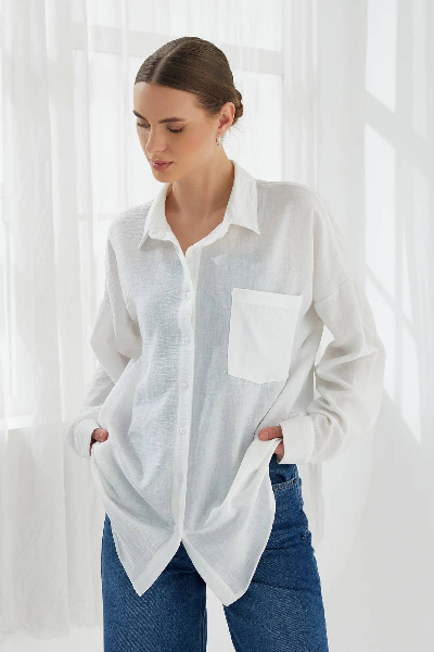 Resim Yenikoza Kadın Gömlek
