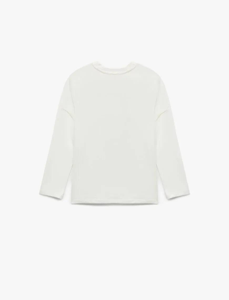 Resim Koton Kız Bebek Sweat 6WMG10087AK