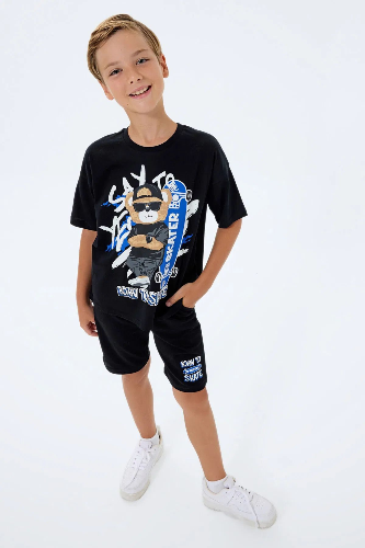 Resim Yenikoza Erkek Çocuk Şort Takım