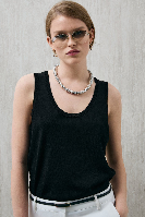 Resim Lufian Clara Kadın Triko T-shirt 121090056