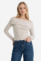 Resim Defacto Kadın T-shirt G7374AX/BG50