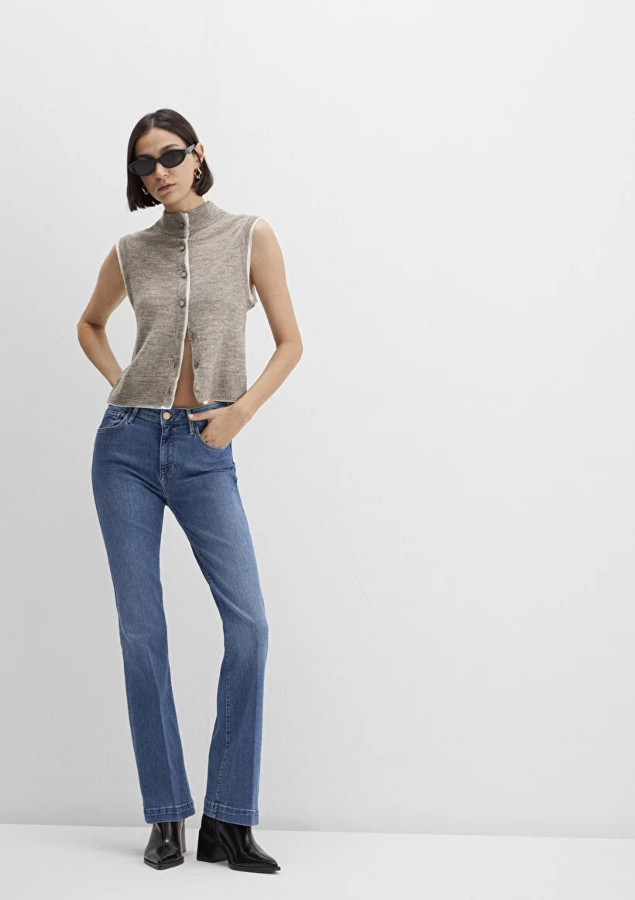 Resim Mavi Sydney Mid Kadın Jean Pantolon M1081190759