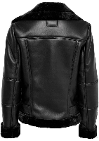 Resim Only Onlagnete Faux Leather Biker Jkt Cs Otw Kadın Mont 15260002