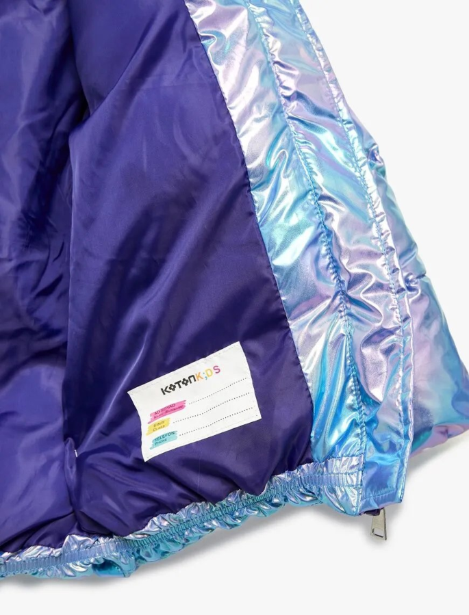 Resim Koton Kız Çocuk Mont 6WKG20023AW