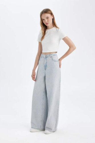 Resim Defacto Kadın Jean Pantolon D9227AX/NM39