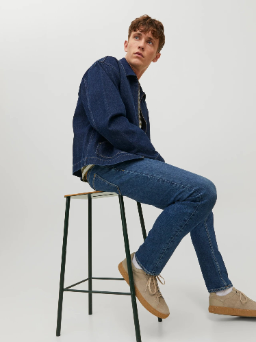 Resim Jack & Jones Jjıglenn Jjevan Am 408 Erkek Jean Pantolon 12283352