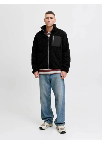 Resim Jack & Jones Jjbradley Teddy Jacket Erkek Ceket 12284775