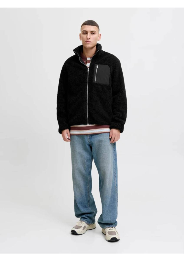 Resim Jack & Jones Jjbradley Teddy Jacket Erkek Ceket 12284775