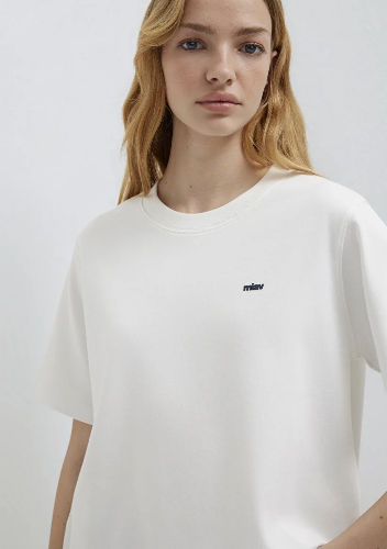 Resim Mavi Kadın T-shirt M1614092-70057