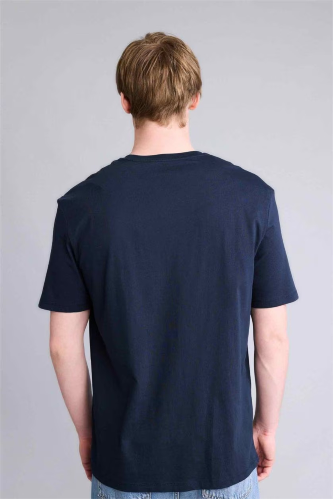 Resim Defacto Erkek T-shirt V7699AZ/NV64