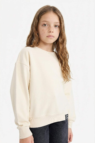 Resim Defacto Kız Çocuk Sweat E6842A8/ER98