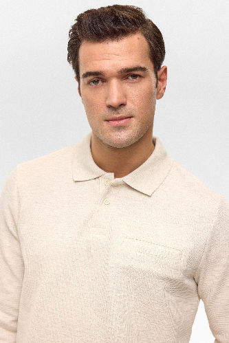 Resim SW2013700015 Polo Yaka Erkek Sweat