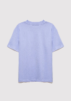 Resim Mavi Kız Çocuk T-shirt M7610467-70545