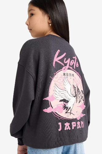 Resim Defacto Kız Çocuk  Sweat E6756A8/AR220