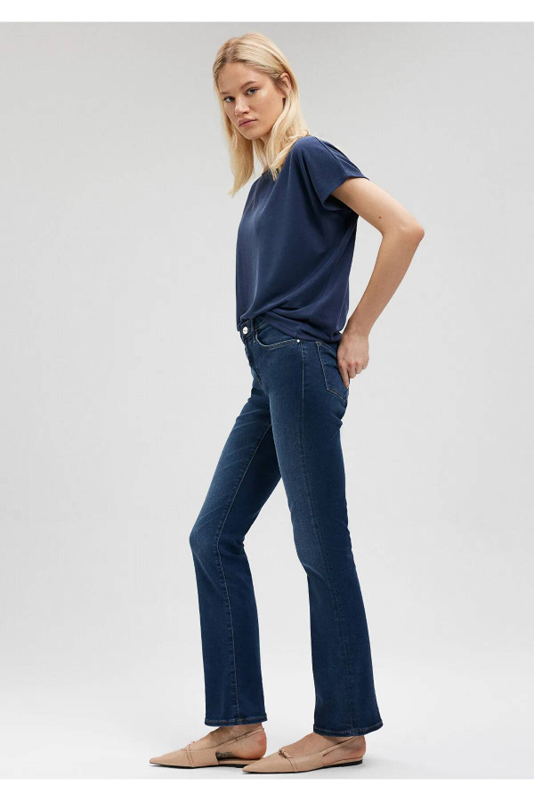 Resim Mavi Molly Kadın Jean Pantolon M1013684068