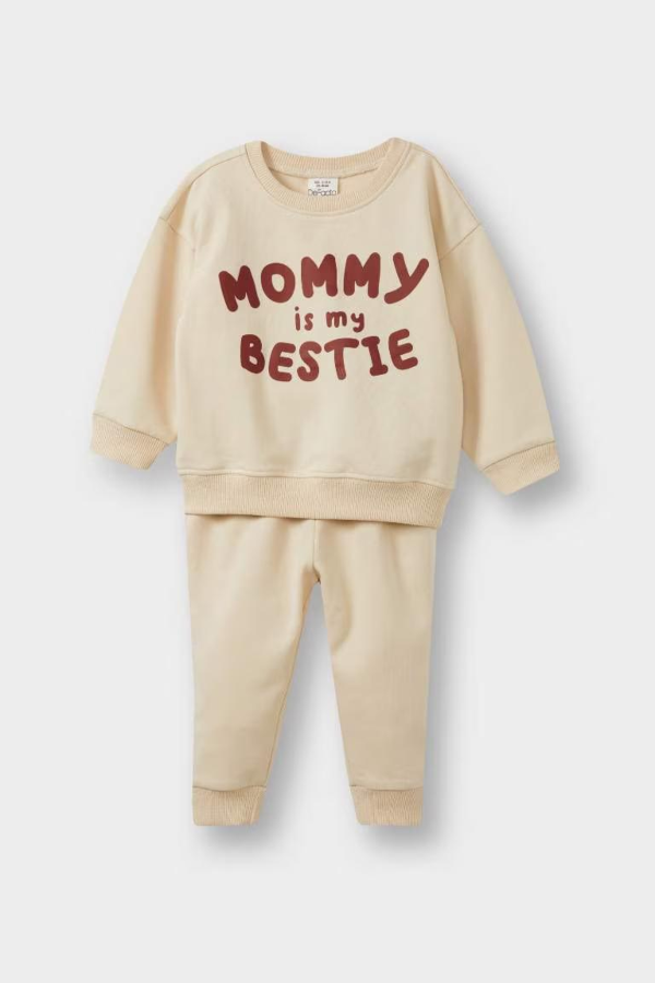 Resim Defacto Erkek Bebek  Sweat Takım E8999A5/ER42
