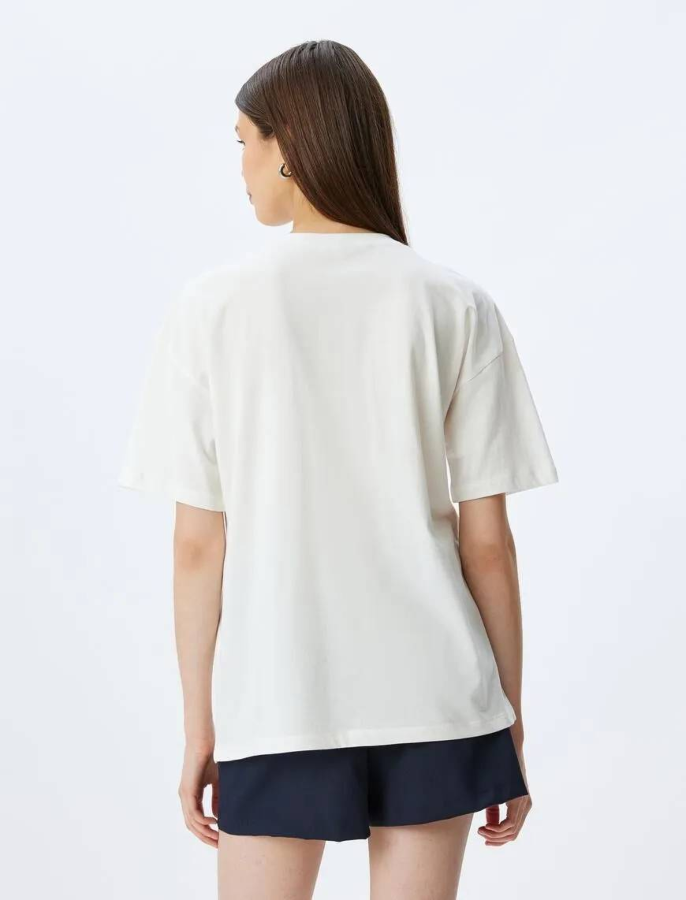 Resim Koton Kadın T-shirt 5SAL10059IK