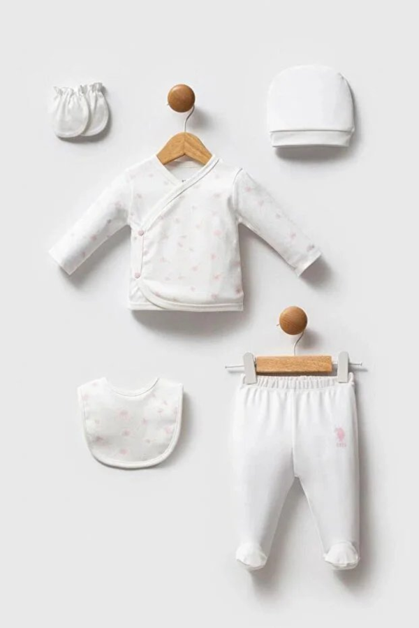 Resim U.S. Polo Assn Bebek Kız Bebek Hastane Seti USB2701