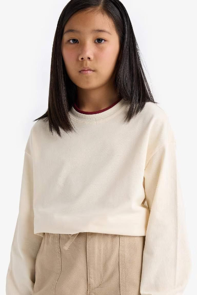 Resim Defacto Kız Çocuk  Sweat E8816A8/ER134