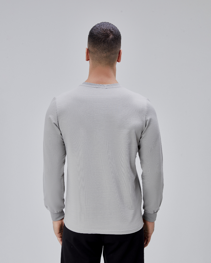 Resim Paul&More Erkek Sweat Manzara Baskı O Yaka